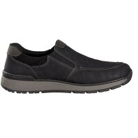 Rieker Herren Slipper schwarz
