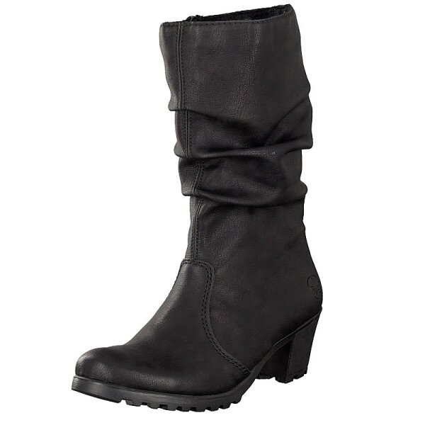 Rieker Damen Stiefel schwarz