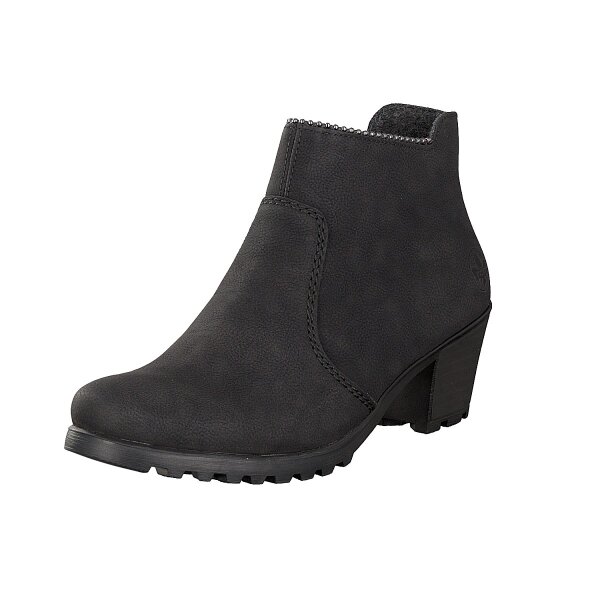 Rieker Damen Stiefelette schwarz
