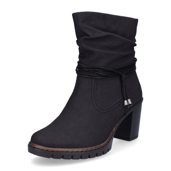 Rieker Damen Stiefelette schwarz