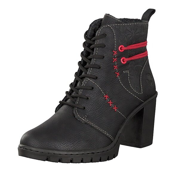 Rieker Damen Stiefelette schwarz