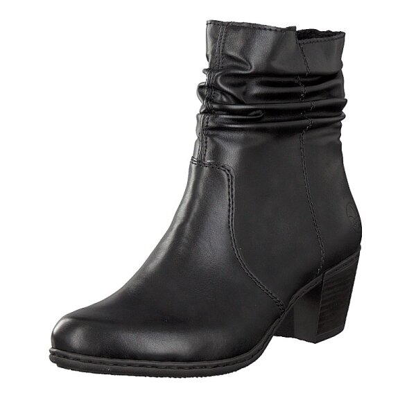 Rieker Damen Stiefelette schwarz