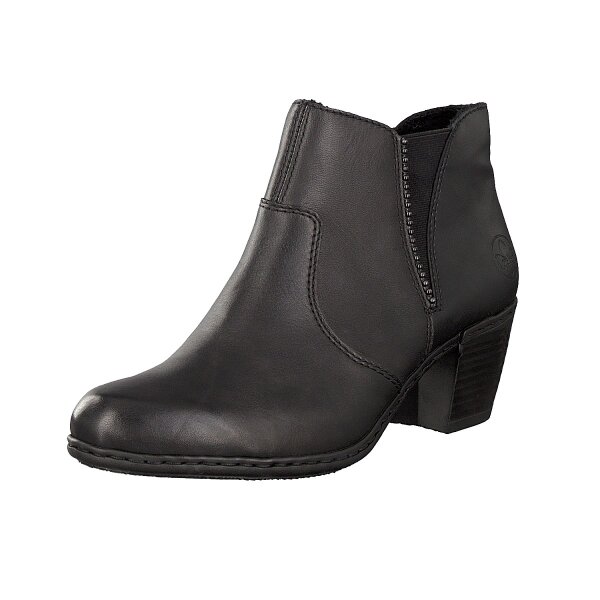 Rieker Damen Stiefelette schwarz