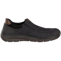 Rieker Herren Slipper schwarz