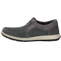 Rieker Herren Slipper blau