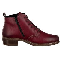 Rieker Damen Schn&uuml;rboot rot