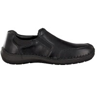Rieker Herren Slipper schwarz