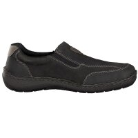 Rieker Herren Slipper schwarz