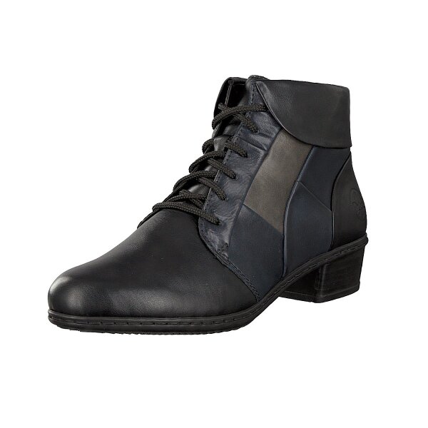 Rieker Damen Stiefelette schwarz