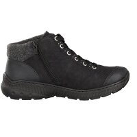 Rieker Damen Schn&uuml;rboot schwarz