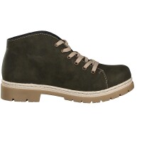 Rieker Damen Schn&uuml;rboot gr&uuml;n