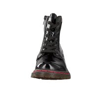 Rieker Damen Schn&uuml;rboot schwarz