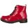 Rieker Damen Schn&uuml;rboot rot