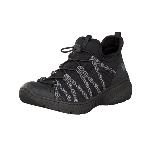 Rieker Damen Sneaker schwarz