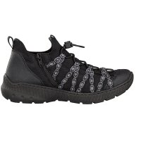 Rieker Damen Sneaker schwarz
