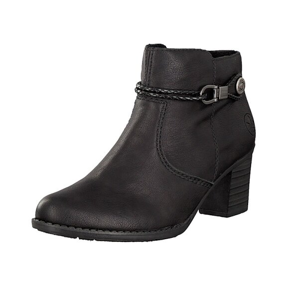 Rieker Damen Stiefelette schwarz