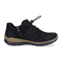 Rieker Damen Slipper schwarz