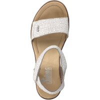 Rieker Damen Sandalette wei&szlig;
