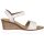 Rieker Damen Sandalette wei&szlig;