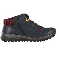 Rieker Damen Schnürboot blau