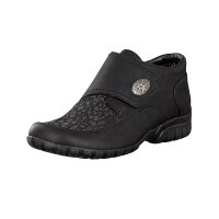Rieker Damen Klettschuh schwarz