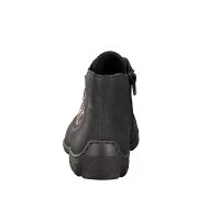 Rieker Damen Schn&uuml;rboot schwarz