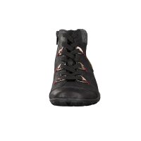 Rieker Damen Schn&uuml;rboot schwarz