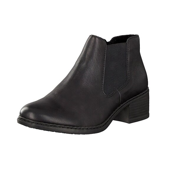 Rieker Damen Stiefelette schwarz