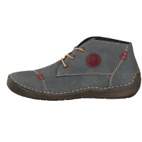 Rieker Damen Schnürboot blau
