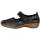 Rieker Damen Slipper schwarz