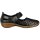 Rieker Damen Slipper schwarz