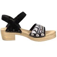 Rieker Damen Sandalette schwarz