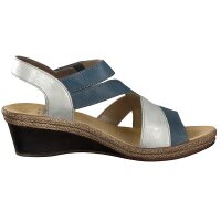 Rieker Damen Sandalette blau