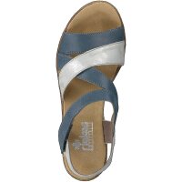 Rieker Damen Sandalette blau