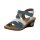 Rieker Damen Sandalette blau