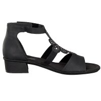 Rieker Damen Sandale schwarz