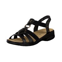 Rieker Damen Sandale schwarz