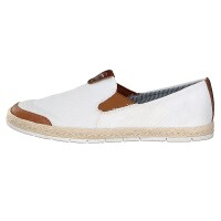 Rieker Damen Slipper weiß