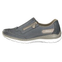 Rieker Damen Slipper blau