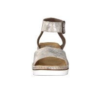Rieker Damen Sandale metallic