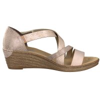 Rieker Damen Sandalette rosa
