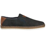 Rieker Herren Slipper blau
