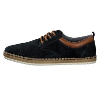 Rieker Herren Schnürschuh blau