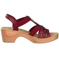 Rieker Damen Sandalette rot