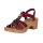 Rieker Damen Sandalette rot