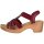 Rieker Damen Sandalette rot