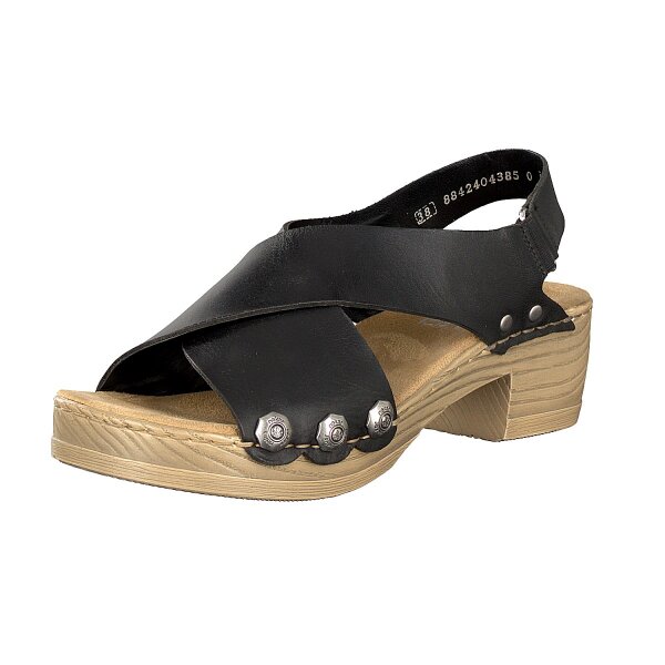 Rieker Damen Sandalette schwarz