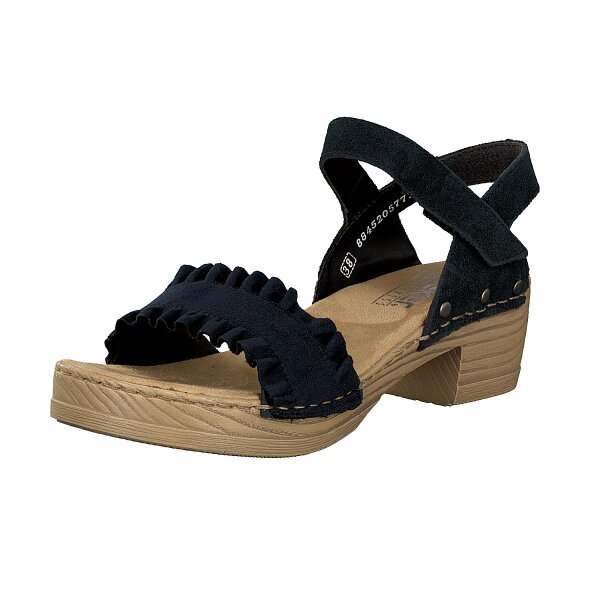 Rieker Damen Sandalette blau