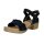 Rieker Damen Sandalette blau