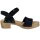 Rieker Damen Sandalette blau